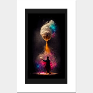 Magic color change | color change magic Posters and Art